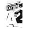 ArtSkills® 4" Black & White 190 Piece Paper Poster Letter Set